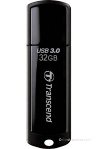 Transcend JetFlash 700 32 GB Pen Drive(Black)